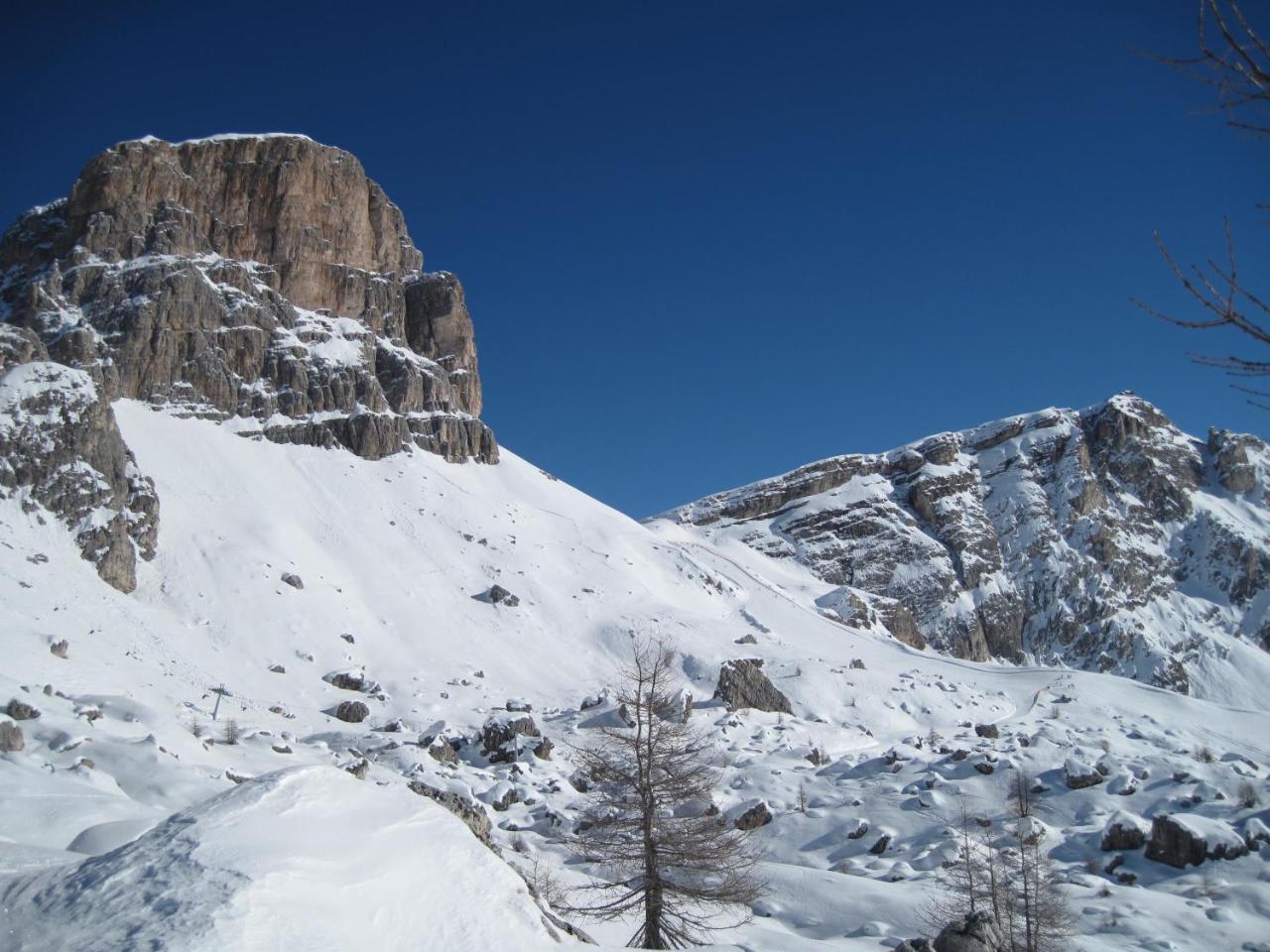 Hotel Albe Rocca Pietore Bagian luar foto