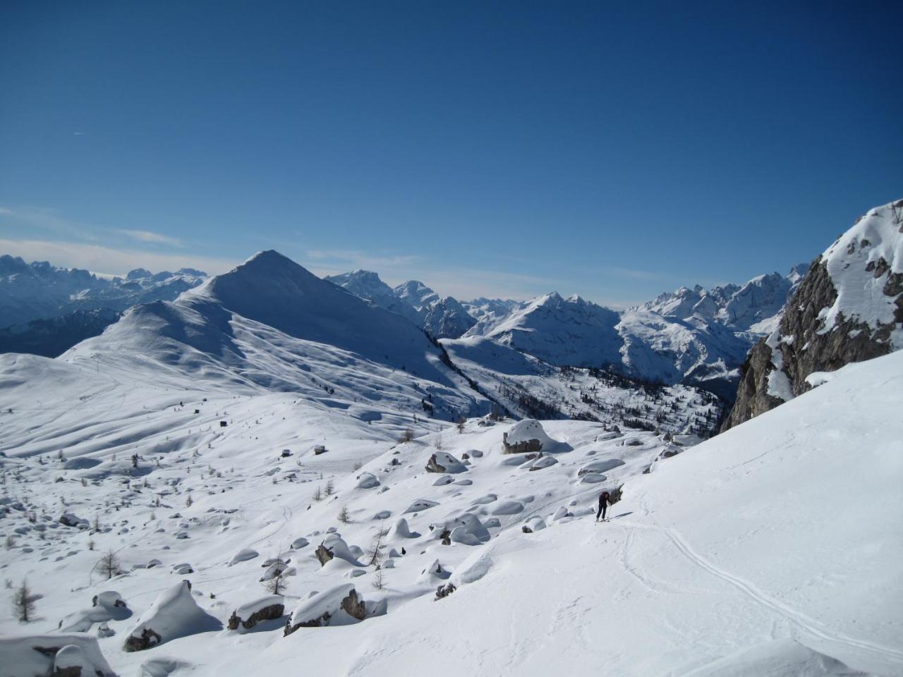 Hotel Albe Rocca Pietore Bagian luar foto