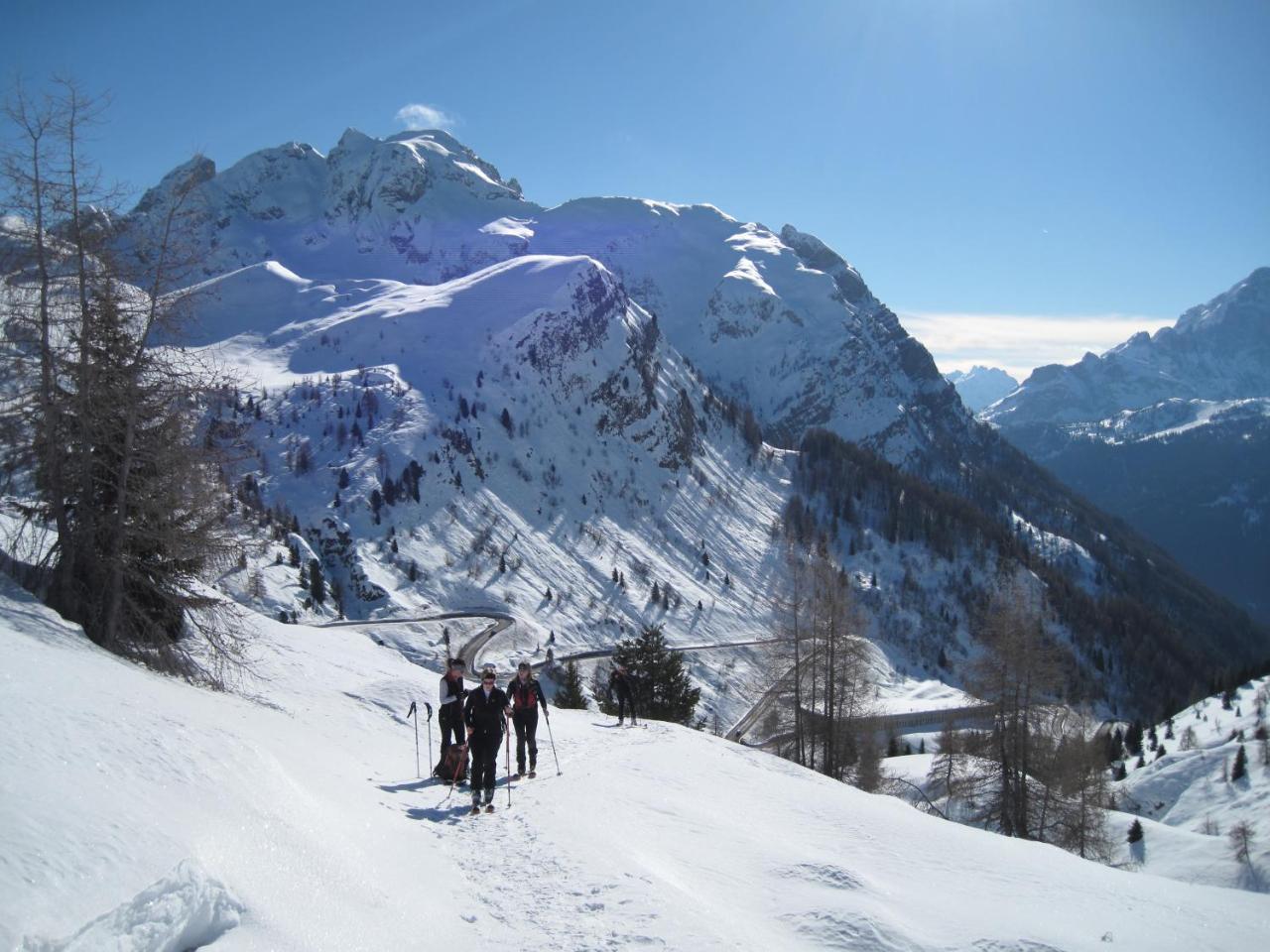 Hotel Albe Rocca Pietore Bagian luar foto