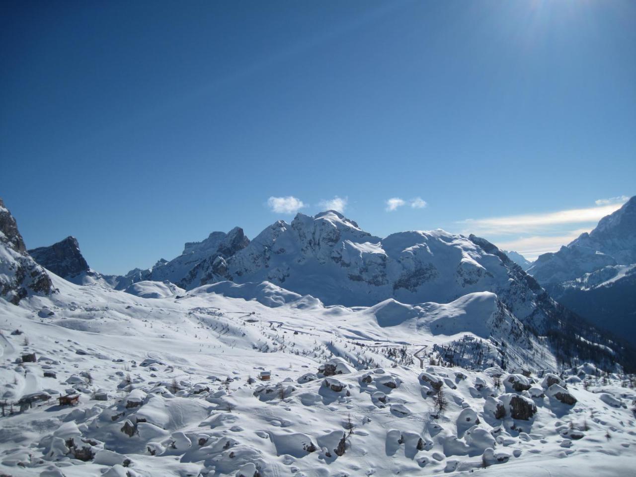 Hotel Albe Rocca Pietore Bagian luar foto
